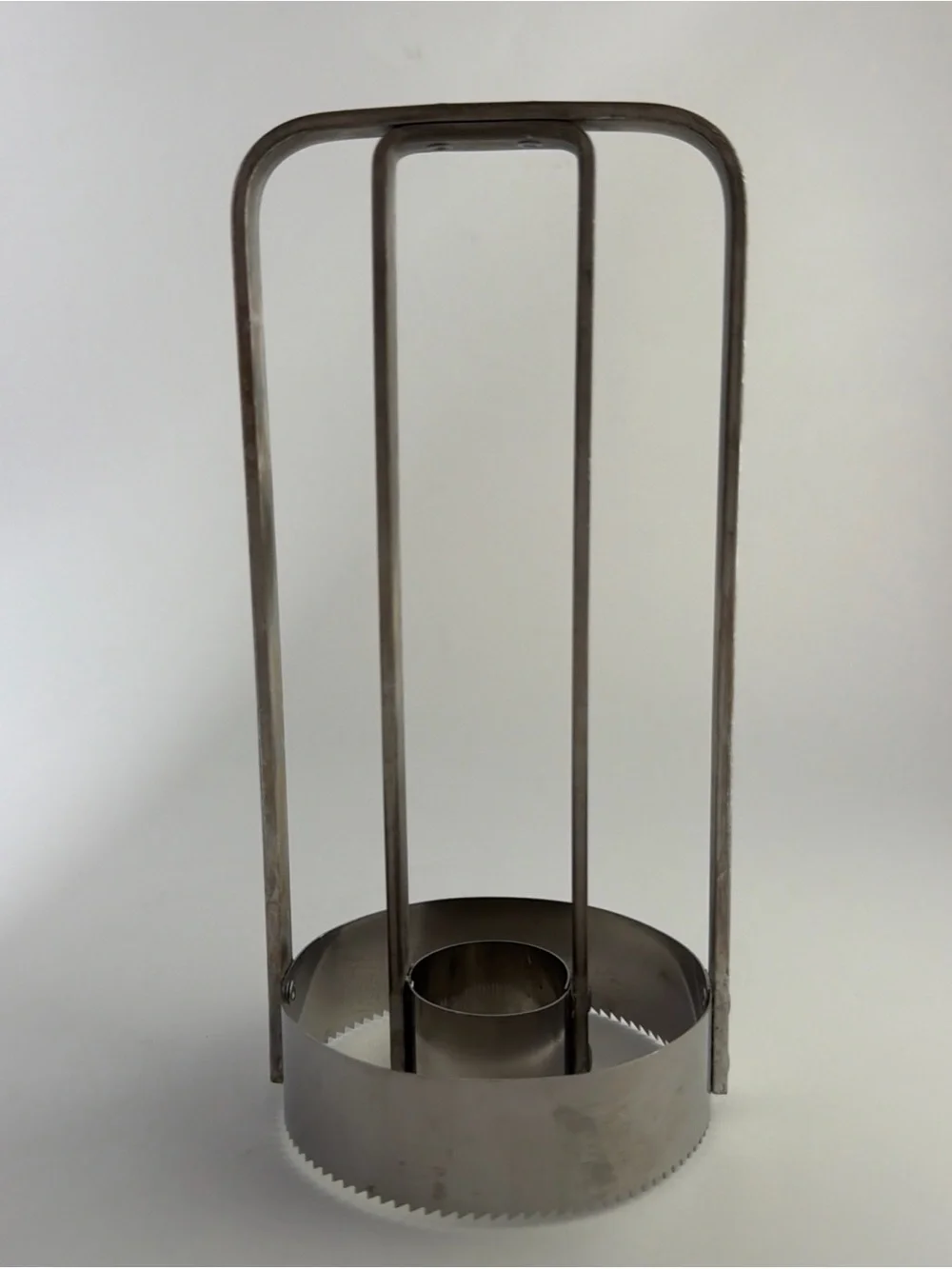 Vintage stainless steel with Aluminum Handle Pineapple/ Apple Corer Cutter